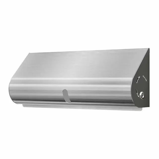 Art. 655 Papirrulleholder puslebord rustfrit stål 