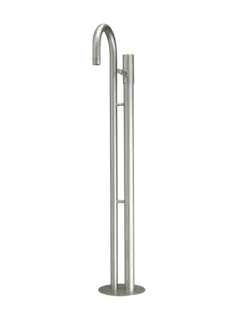 DUO FRTTISTÅENDE VANNPOST H30 RUSTFRITT STÅL AISI 316