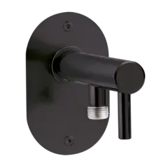 DUO WALL VEGGKRAN MATT SORT RAL 9006 MUR 150-350MM