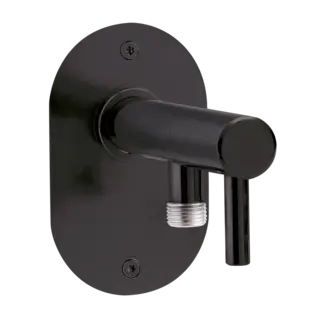 DUO WALL VEGGKRAN MATT SORT RAL 9006 MUR 150-350MM