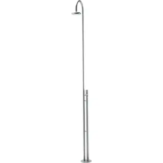 DUO FRITTSTÅENDE UTEDUSJ RUSTFRITT STÅL AISI 316