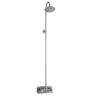 EQI VEGGHENGT UTEDUSJ RUSTFRITT STÅL AISI 304 MURT.150-350MM