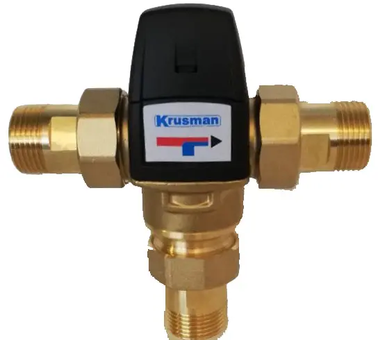 ESBE BLANDEVENTIL KOMPLETT VENTIL OG KUPLINGER 