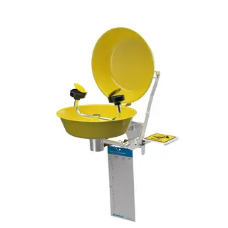 ØYEDUSJ VEGGMONTERT MED LOKK 28 L/MIN NRF 4502703