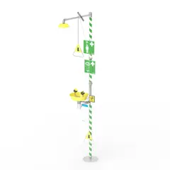 KOMBIDUSJ FRITTSTÅENDE NØD OG ØYEDUSJ 76+28 L/MIN NRF 4502717