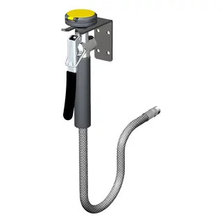 VEGGMONTERT HÅNDUSJ FOR KROPP LABRATORIEDUSJ