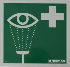 ØYEDUSJSKILT  SELVLYSENDE