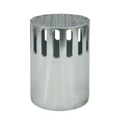 LORO 13217.100X LX VENTILATIONPIECE PERFOR.  METAL DN100