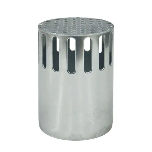 LORO 13217.100X LX VENTILATIONPIECE PERFOR.  METAL DN100 