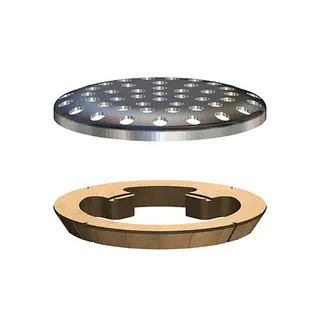 LORO BALKONGSLUK FLAT HEL RIST 20421X