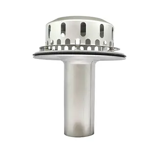 LORO AVLØP TAKSLUK M/KLEMR.RETT 21511X