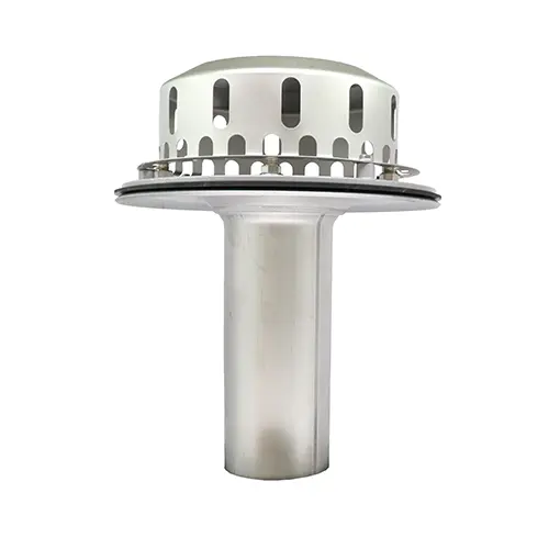 LORO AVLØP TAKSLUK M/KLEMR.RETT 21511X 