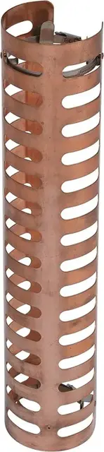 REFLEKS 90 MM YTTERRØR 1 M  KOBBER 