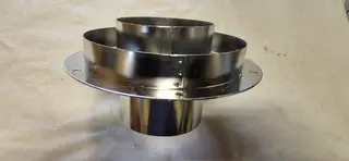 RUND DEKKSGJENNOMFØRING 4 1/2"Ø 240 MM