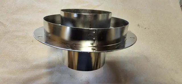 REFLEKS RUND DEKKSGJENNOMFØRING 4 1/2"Ø 240 MM 