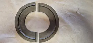 BRENNERRINGSETT FOR 60M STØPEJERN 2-DELT