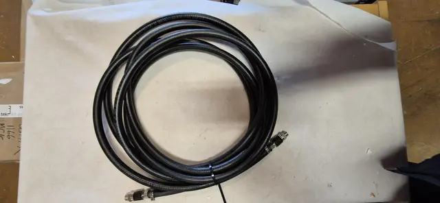 8MM GUMMISLANGE, 5M INKL. HURTIGKPL 