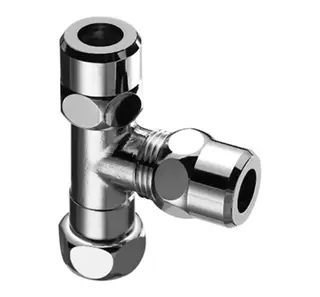 T-RØR 3/8X10X10    4100 T-VERSCHRAUBUNG 3/8X10X10