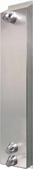 INSTITUSJONSDUSJ - HORNE M/ ÅPNE OG STENGEVENT. OG TEMP.REG. 