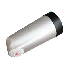 FLEX VEGGDUSJ SØLV M/UTSKIFTSFILTER T-SAFE