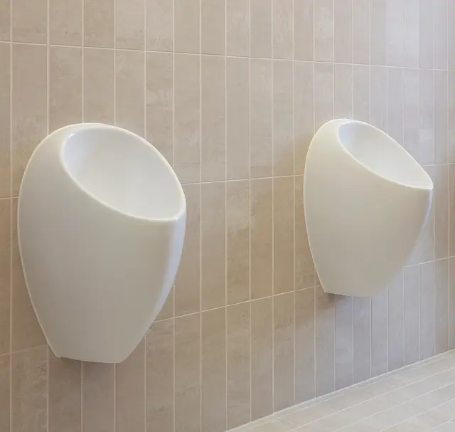 URIDAN CADET GHC-10-W URINAL HORISONTAL - GLASSFIBER HVIT 