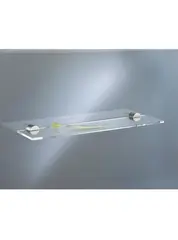 VOLA T25G HYLLE I GLASS