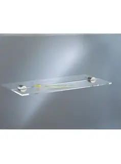 VOLA T25G HYLLE I GLASS