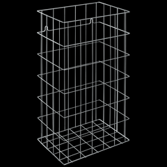 WP196 | KURV WAGNER EWAR WP196 AVFALLSBEHOLDER 52L KROM