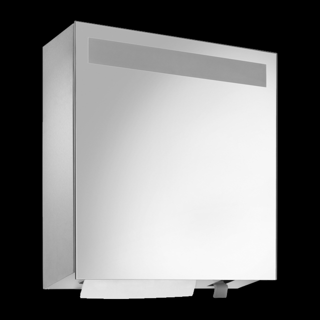 WP600-5 SATIN WAGNER EWAR WP600-5 SPEILSKAP SKUMSÅPE/PAPIR 