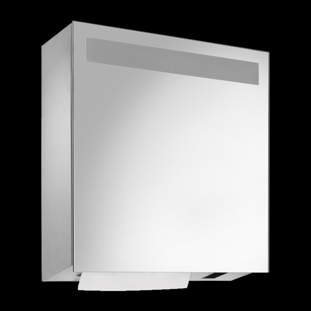 WP600E SATIN WAGNER EWAR WP600E SPEILSKAP SÅPE/PAPIR 